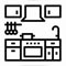 kitchen cabinet painting icon